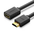 Produktbild: HDMI 2.0 4K 1m Schwarzes Kabeladapter-Verlängerungskabel