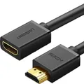Produktbild: Adapterkabel HDMI (Stecker) - HDMI (Buchse) 2.0 4K UHD 1 m Ugreen Schwarz