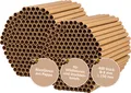 Produktbild: 400 Pappröhrchen für Bienenhotel Ø 8 mm zum Basteln und Auffüllen