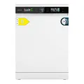 Produktbild: Cecotec Kompakte Spülmaschine 60 cm Bolero Aguazero 6320 D, 1900W, 15 Gedecke, 8 Programme, FullColor XXL Bildschirm, Smart Wash, UV-Licht, Turbo Dry+, AutoClean, Halbe Beladung, Delay Start, KidLock