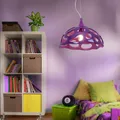 Produktbild: Hängelampe Pendelleuchte Kinderzimmerlampe purple Pendellampe 1 flammig H 110 cm