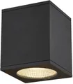 Produktbild: SLV ENOLA SQUARE M Outdoor Deckenaufbauleuchte, LED, anthrazit, CCT switch 3000/4000K (1003421)