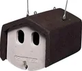 Produktbild: Schwegler 00158/0 Nischenbrüterhöhle 1N zum Aufhängen, zwei ovale Einfluglöcher 1St.
