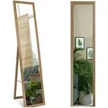 Produktbild: Tulup Standspiegel Moderner Stehender Spiegel 36x156 cm Stehender Spiegel mit Schlafzimmer Eichenrahmen Stehender Spiegel mit Rahmen