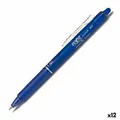Produktbild: Stift Pilot Frixion Clicker Löschbare Tinte Blau 0,4 mm 12 Stück