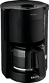 Produktbild: Krups Filterkaffeemaschine F30908 ProAroma | 10-15 Tassen | 1,25L Glaskanne | Warmhaltefunktion | Tropfstopp | Schwarz
