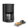 Produktbild: F30908 ProAroma Filterkaffeemaschine mit Glaskanne, 1,25L Füllmenge, 10-15 Ta...