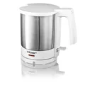 Produktbild: Wasserkocher Cloer-4701 mattierter Edelstahl weiß 1,5 Liter 2000 W NEU