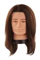 Produktbild: Übungskopf Friseur SIMON Echthaar Trainingskopf Frisurenkopf 30cm