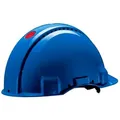 Produktbild: 3M G3000 Schutzhelm G30DUB in Blau, belüftet, mit Uvicator, Pinlock und Lederschweißband