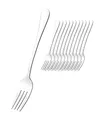 Produktbild: Esmeyer 156-119 12-teiliges Gabel-Set Modell, Silber