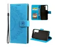 Produktbild: CoverKingz Handyhülle Hülle für Samsung Galaxy S22 5G Handyhülle Flip Case Cover Tasche 15,2 cm (6 Zoll), Klapphülle Schutzhülle mit Kartenfach Schutztasche Motiv Mandala