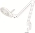 Produktbild: Logilink Lupenleuchte mit Klemmhalterung, 5 Dioptrien, weiß