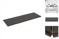 Produktbild: Waschtischplatte Dunkelgrau 180x60x4 Cm Massivholz Behandelt