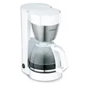 Produktbild: Cloer 5011 Filterkaffeemaschine mit Warmhaltefunktion, 800 W, 10 Tassen, Filtergrösse 1x4, weiß, Kunststoff
