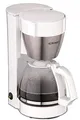 Produktbild: Cloer Filterkaffeemaschine 5011 10 Tassen weiß 800W Glaskanne Schwenkfilter