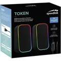Produktbild: Speedlink TOKEN RGB Gaming Stereo Lautsprecher Portable-Lautsprecher (12 W, RGB Beleuchtung) schwarz