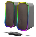 Produktbild: SPEEDLINK Stereo-Lautsprecher (passiv) Token RGB Gaming Stereo Speaker