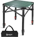 Produktbild: VILLEY Aluminium Klapp-Tisch mit Trage-Tasche, klappbarer Camping-Tisch aus Alu
