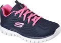 Produktbild: Skechers Graceful - Get Connected - Navy / Pink Polyester Größe: 42 Normal