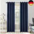 Produktbild: CUCRAF Verdunkelungsvorhang mit Ösen, 2 Stücke H245 x B140cm Qärmeisoliert, Le