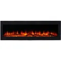 Produktbild: EL Fuego Elektrokamin Wandkamin Einbaukamin Cortina B110 cm