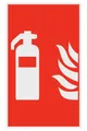 Produktbild: Schild Feuerlöscher 250x150 mm, Kunststoff, rot