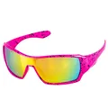 Produktbild: 80er Disco Brille neon-pink - Fasching Karneval - Crazy! Cool! Schrill!