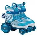 Produktbild: Hudora Rollschuhe My First Quad Skates, verschiedene Farben, Gr. 26-33, größenverstellbar, Belüftungssystem blau 26-29