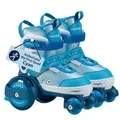 Produktbild: HUDORA Rollschuh My First Quad in versch. Größen & Farben - hochwertige Kinderrollschuhe bis 20kg - Kinder Skates größenverstellbar - sichere Einsteiger-Rollerskates mit großen Rollen