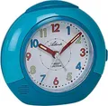 Produktbild: Atlanta Analoger Kinderwecker blau Kunststoff Beleuchtung Piepton