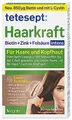 Produktbild: tetesept Haarkraft Depot Intens – Nahrungsergänzungsmittel mit Zink, Folsäure und Biotin - für glänzendes Haar von innen – 1 x 30 Mini-Tabletten