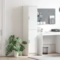 Produktbild: vidaXL Büfett-Schrank Weiß Holzwerkstoff Moderat Büfett-Schrank