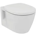 Produktbild: Ideal Standard Connect WC-Set, Wandtiefspül-WC mit Absenkautomatik, Alpin Weiß