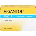 Produktbild: VIGANTOL 1.000 I.E. Vitamin D3 Tabletten 100 St