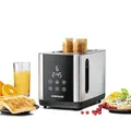 Produktbild: Rommelsbacher TO 850 Toaster 2 Schlitze Edelstahl