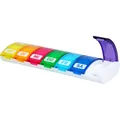 Produktbild: WEPA 1 x 7 Wochenbox UV-Schutz+ Regenbogen Tablettenbox, 1 St. Box