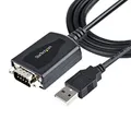 Produktbild: StarTech.com 3Ft (1M) Usb To Serial Cable With Com Port Retention, Db9, 1P3FPC-USB-SERIAL