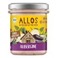 Produktbild: Allos - Streichgenuss 175g, vegan, glutenfrei, pflanzlicher Brotaufstrich mit Aubergine