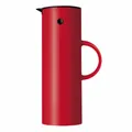 Produktbild: Stelton EM77 Isolierkanne Thermokanne Kaffee Tee Kanne Kunststoff Rot 1L 920