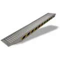 Produktbild: Baumarktplus - Trutzholm 1 X Profi Schwerlastrampe 212cm Traglast 1900 Kg Alu Grau Auffahrrampe Verladerampen