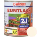 Produktbild: Wilckens Buntlack 2in1 glänzend, Cremeweiß (RAL 9001), 750 ml