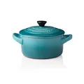 Produktbild: LE CREUSET Mini-Cocotte aus Steinzeug, 200 ml, 10 x 5 cm, Karibik, 71901101700100