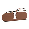 Produktbild: Lesebrille Damen Herren Nooz Essential Reading Cruz Tortoise +2,0 Ultra Slim