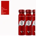 Produktbild: 3x150ml Old Spice Original Body Deospray männlicher Duft 0% Alusalze