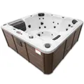 Produktbild: CANADIAN SPA CO. Winnipeg UV Hot Tub Outdoor Winterfest, 6 Personen Hot Tub mit LED Beleuchtung und Isolierabdeckung