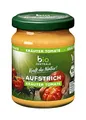 Produktbild: biozentrale Aufstrich Kräuter Tomate 125 g Bio | vegan, gluten und laktosefrei | cremig würziger Brotaufstrich mit Kräutern der Provence | lecker auf Brot, Brötchen & Knusperbrot, zum Verfeinern