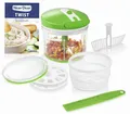Produktbild: Genius Nicer Dicer Twist Set 9-tlg. Handbetriebener Zerkleinerer  B Ware
