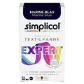 Produktbild: simplicol Textilfarbe expert Marine-Blau 150 g | Perfektes Färbemittel für Textilien | Stofffarben waschfest für Baumwolle, Wolle & Seide | Farbpulver ideal für Batikfarben, Tie-Dye & Upcycling