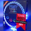Produktbild: TOSY 36 Und 360 LED Fliegen Scheiben Schwarz Weiß